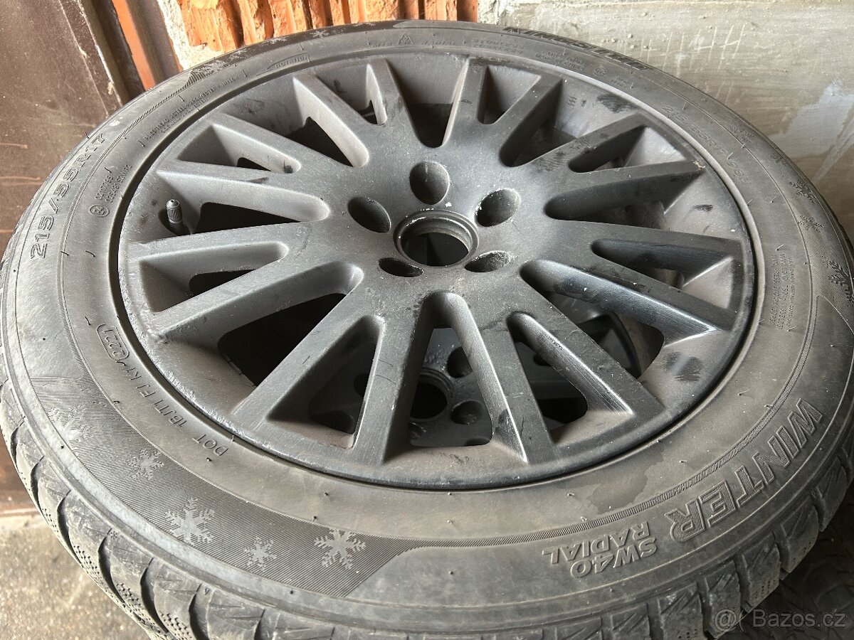 Prodám alu kola 5x112/r17 Zimní - 2