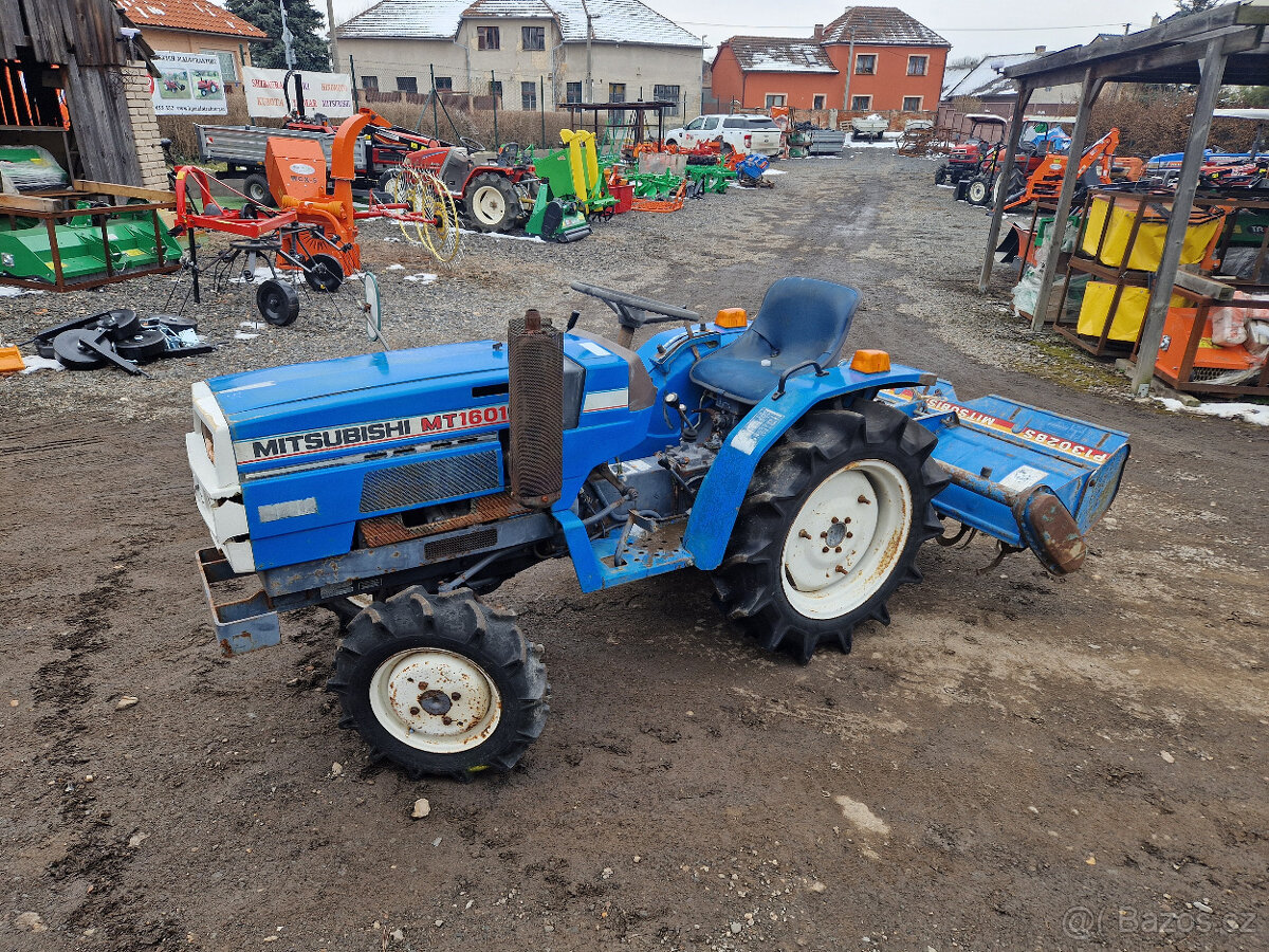 Mitsubishi MT 1601 D , 4x4 s originálním rotavátorem - 2