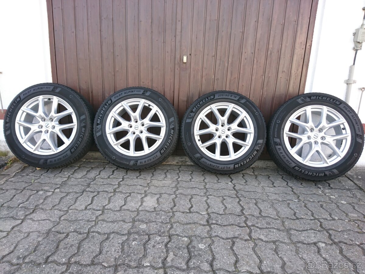 VOLVO XC 60 alu 18 zimní pneu Michelin 235/60/18 originalni - 2