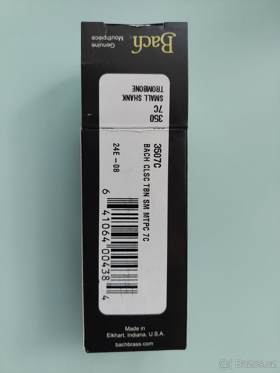 Vincent Bach 7C - nátrubek pro trombón / pozoun - 2