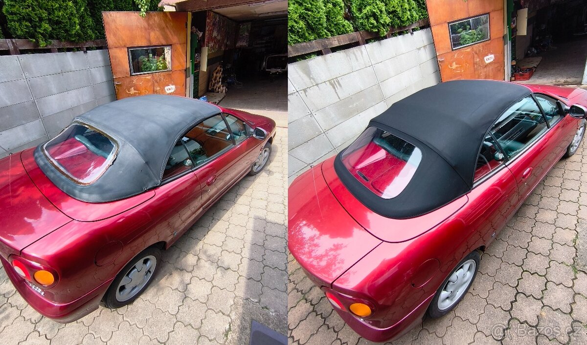 Renault Megane cabrio - potah střechy - 2