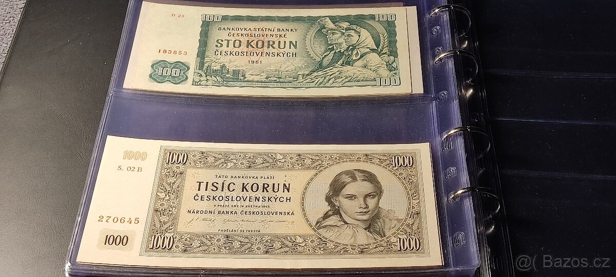 Rozprodej vzácných bankovek po sběrateli - 2