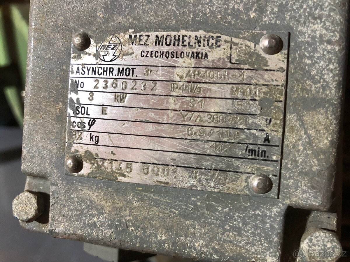Prodám elektromotor 3. KW - 2