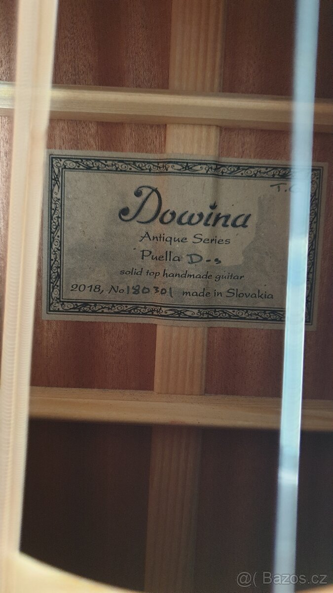 Akustická kytara Dowina D-S - 2
