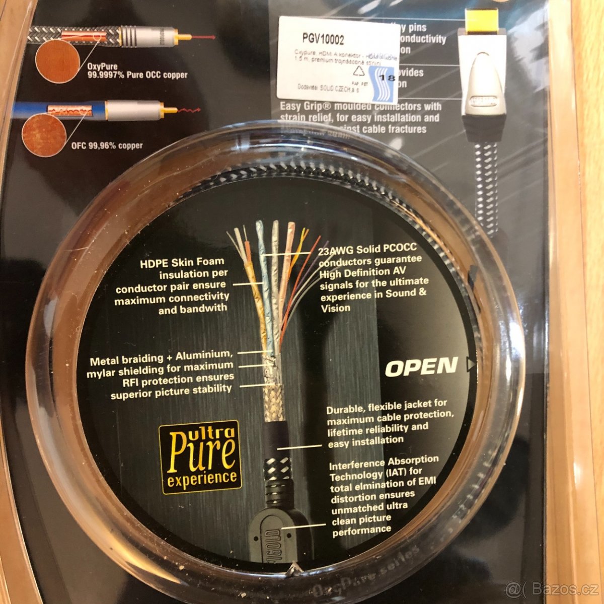 Nové kabely HiFi Profigold - různé druhy - 2