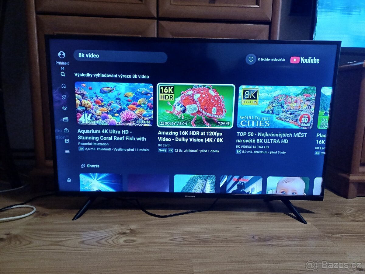 Smart TV Hisense H40B5600-úhlopříčka 101cm,w, dvbt2 - 2