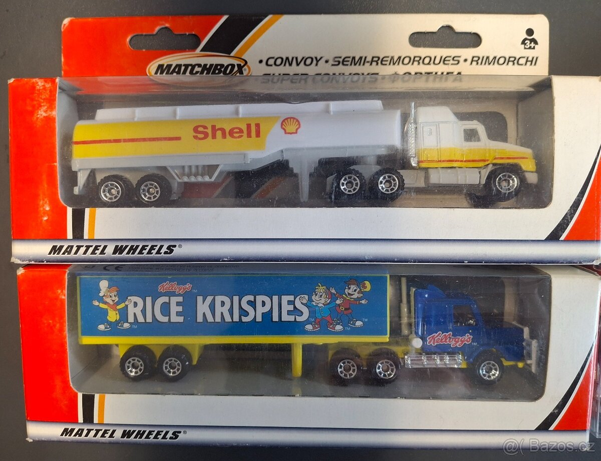 Matchbox Convoy Shell, Coca Cola, Nickelodeon, Action - 2