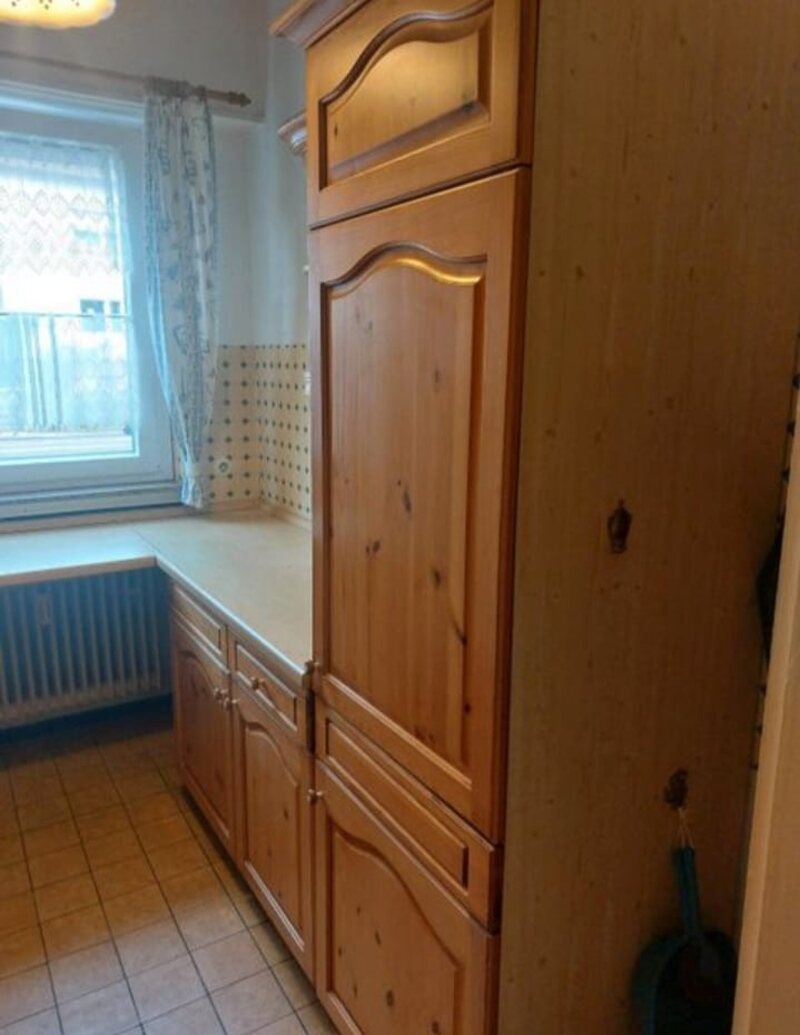 Rustikální linka z masivu se spotřebiči,5762 - 2