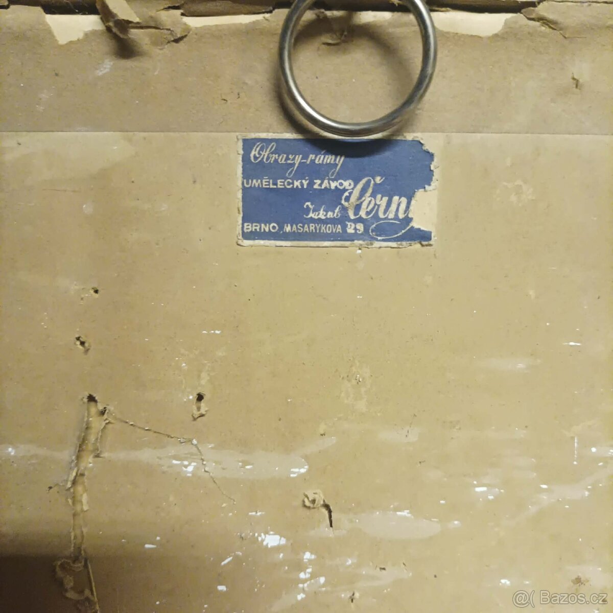 Prodám obraz státníka E. Beneše. Rozměr: 47x63 cm. Cena 2000 - 2