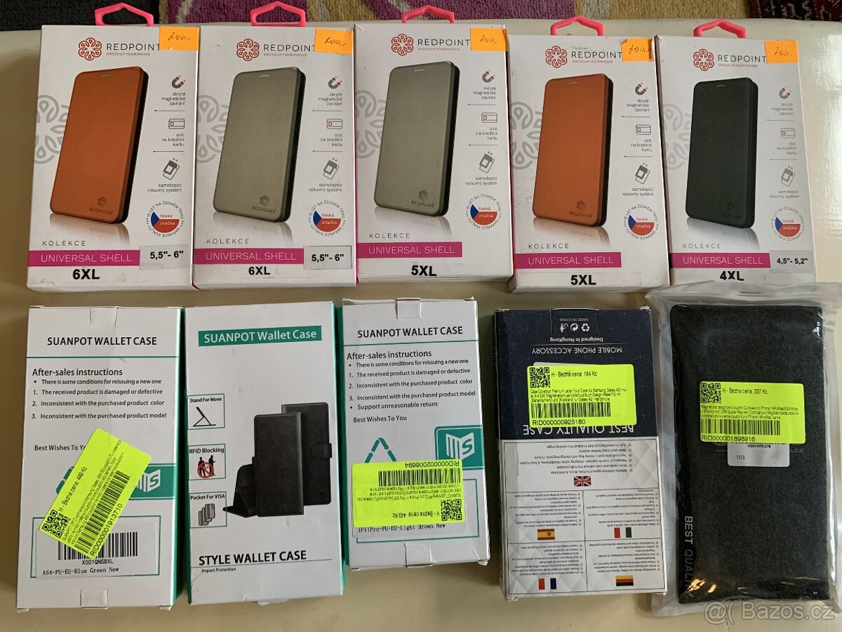 kryty , pouzdra , skla - 2