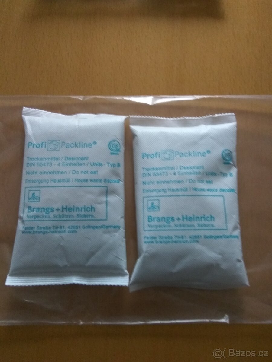 Odvlhčovací - absorpční sáčky 16x10cm. - 2