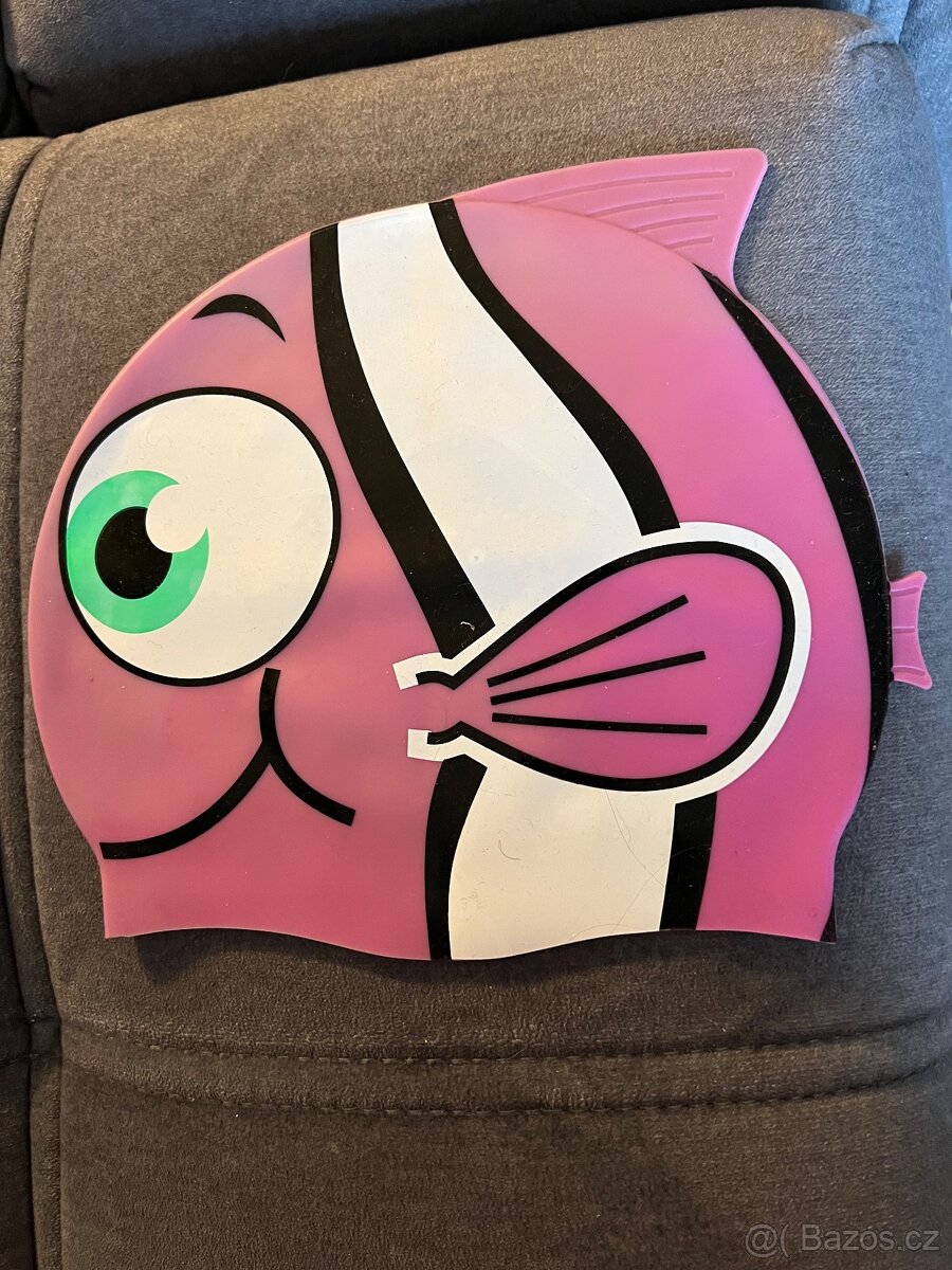 Plavecká ČEPICE ve tvaru rybky - 2