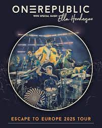 ONEREPUBLIC – Escape to Europe 5.10.2025 – 4x vstupenka - 2