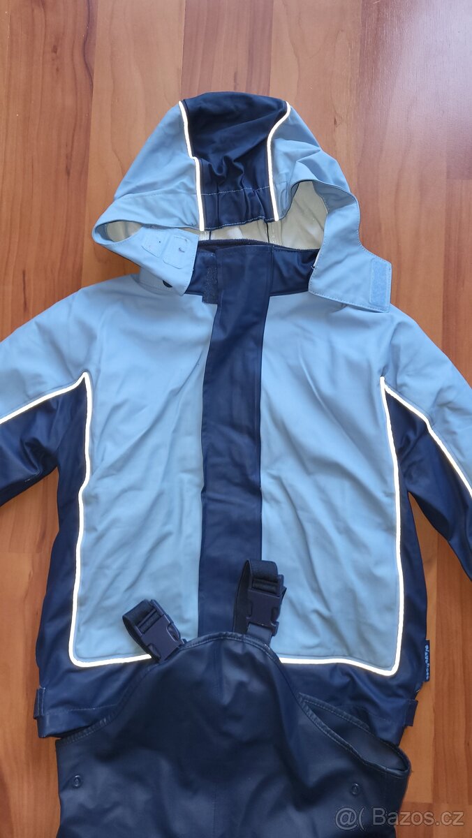 Nepromokavy set kalhoty a bunda vel.98-104 - 2