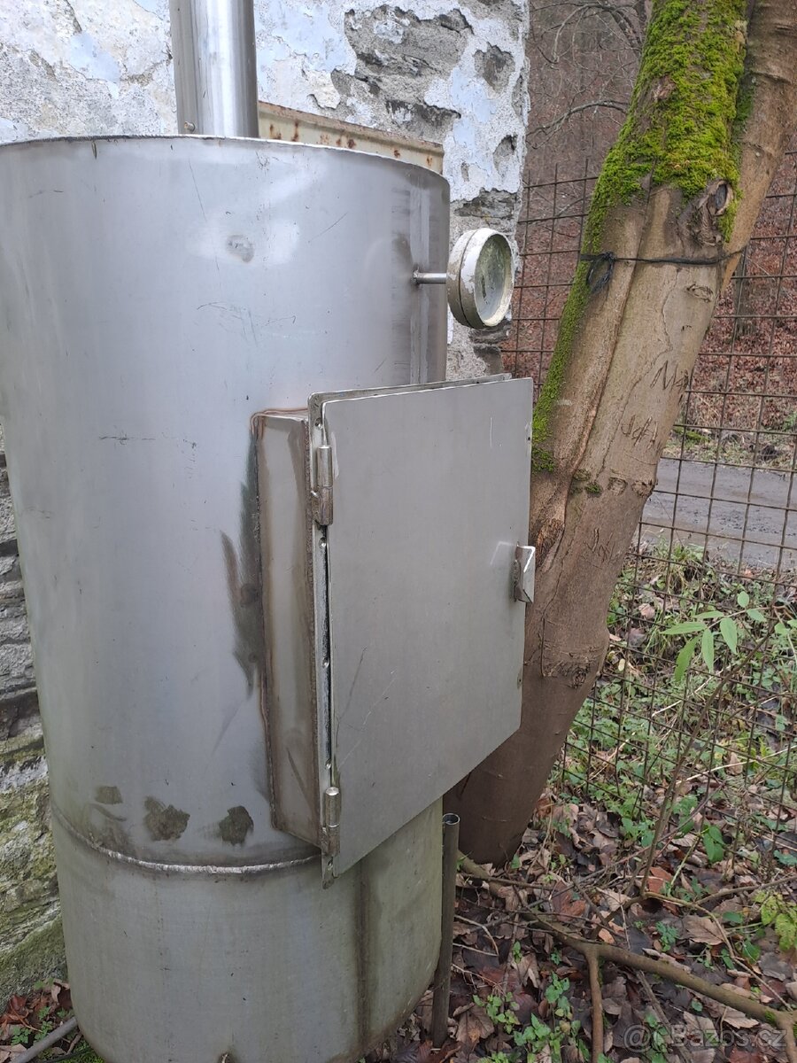 Velka čelo Nerezová udirna - 2