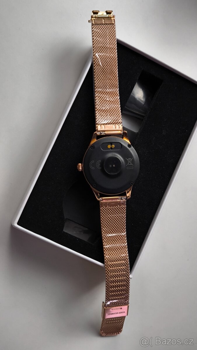 Dámské nádherné chytré hodinky KW10 Rose Gold - 2