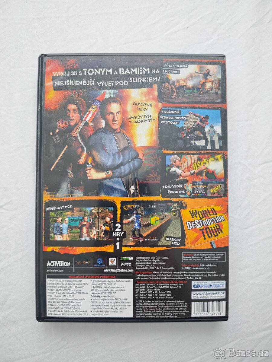 PC hra - Tony Hawk's - Underground 2 - 2