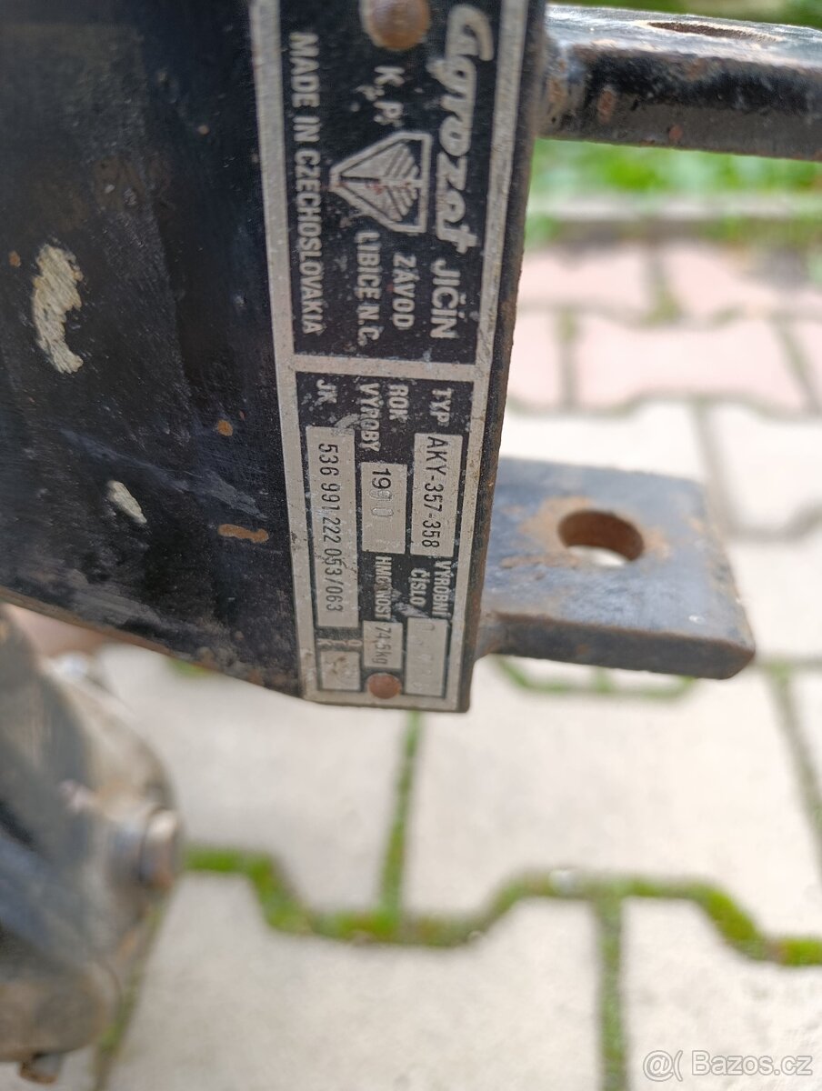 Prodám rotavátor s převodovkou k Tera Vari systém - 2