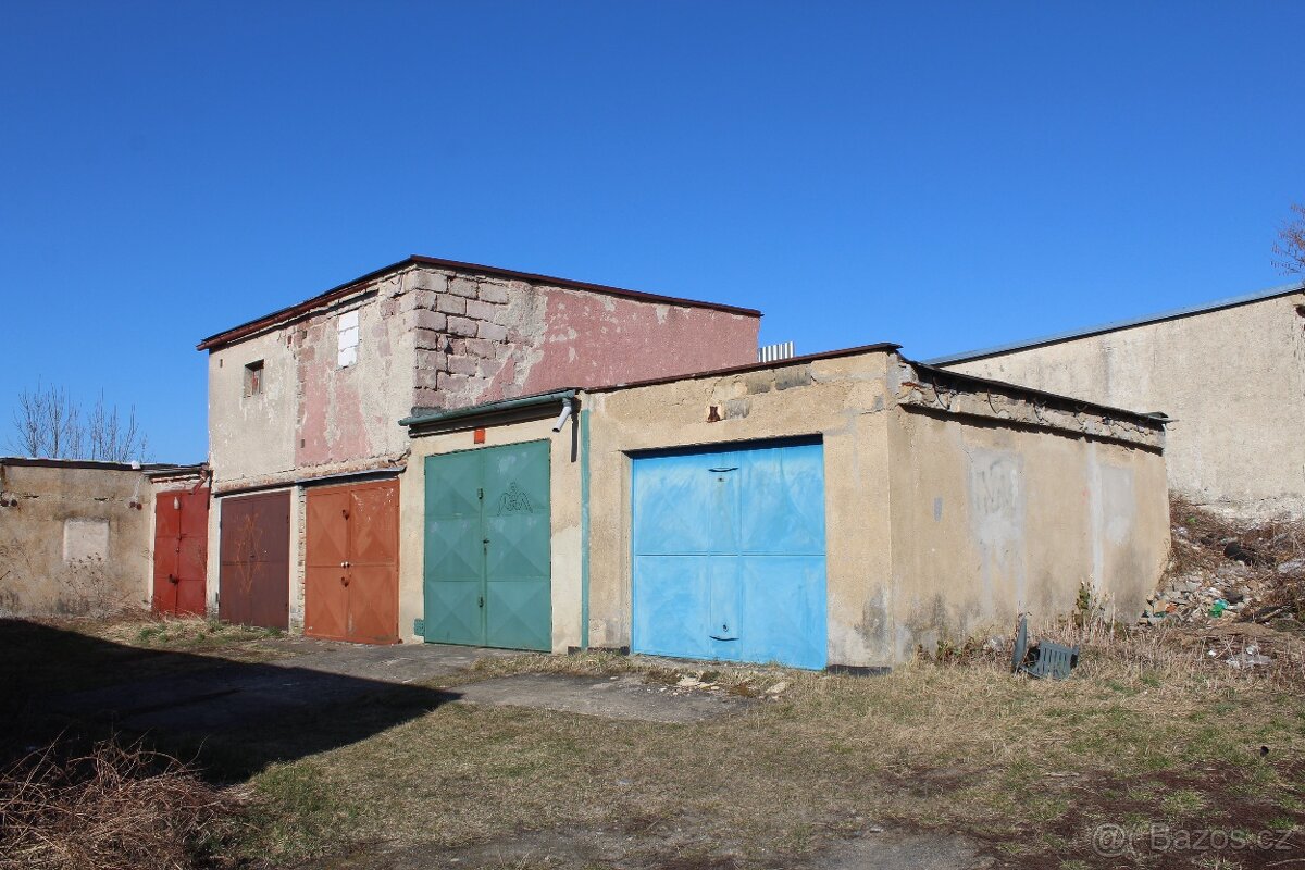 Prodám zděnou garáž na Kladně. - 2