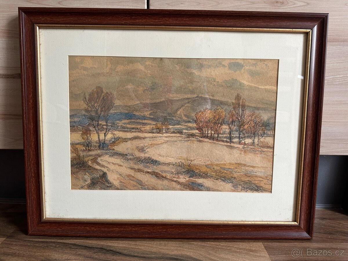 J.R.Schuster Krajina obraz - 2