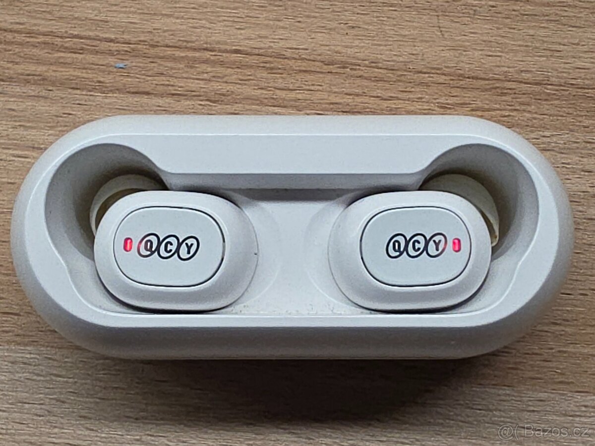 Použitá bluetooth sluchátka QCY T1C - 2
