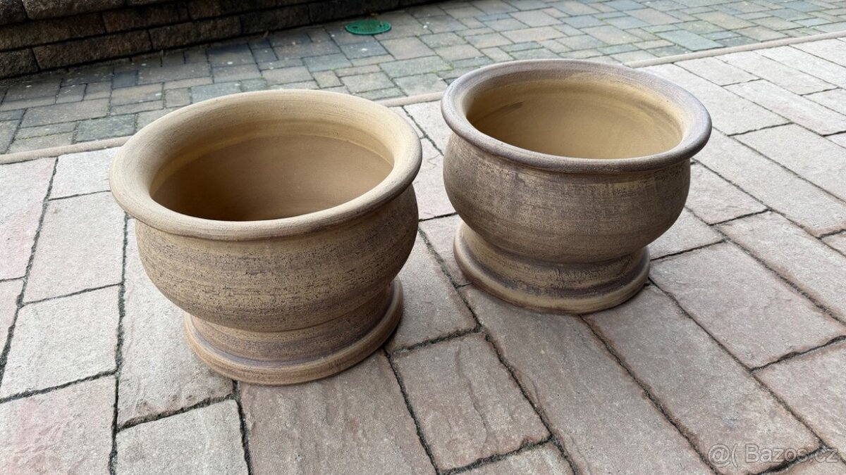 Květináč keramické mrazuvzdorné - 2