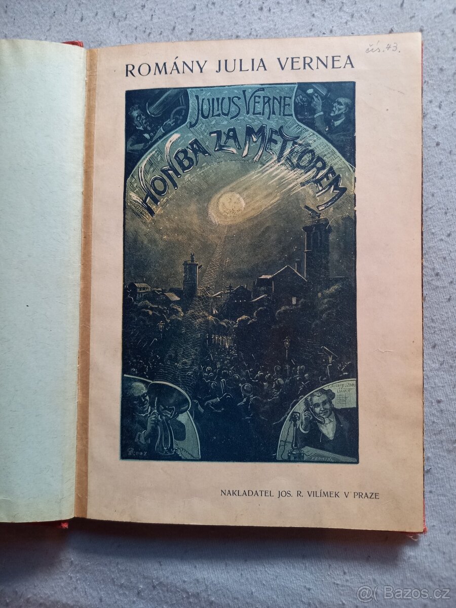 J. Verne, Honba za meteorem, J.R.Vilímek - 2