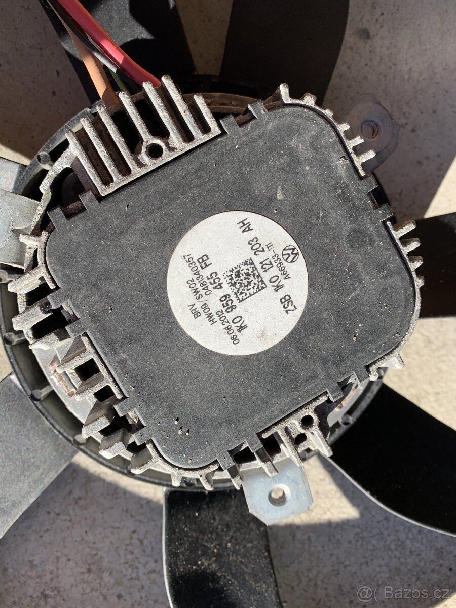 ventilátor Sahara 1,2TSI GOLF - 2