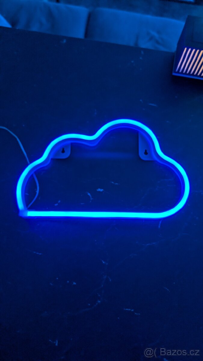 3D neonový mrak - 2