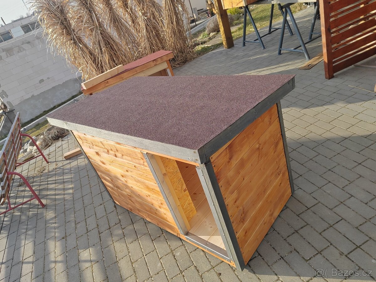 Psí bouda XL 150x78x106cm - 2