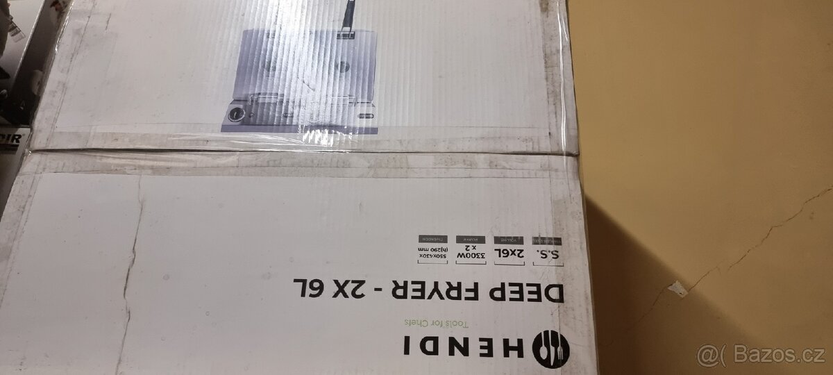 Fritéza hendi 2x6l nový p.c 6900 - 2