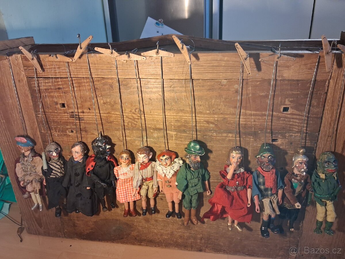 STORCHOVO LOUTKOVÉ DIVADLO 1930.LITOGRAFIE VÍT SKÁLA - 2