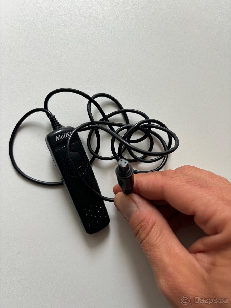 Drátová dálková spoušť Meike pro Canon (3pin konektor) - 2