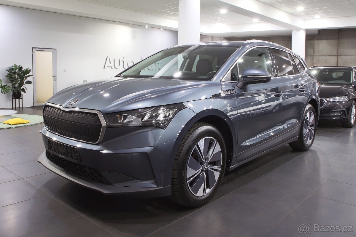 Škoda Enyaq 132kW SOH 95,3% 54tkm Kůže - záruka Autodraft - 2