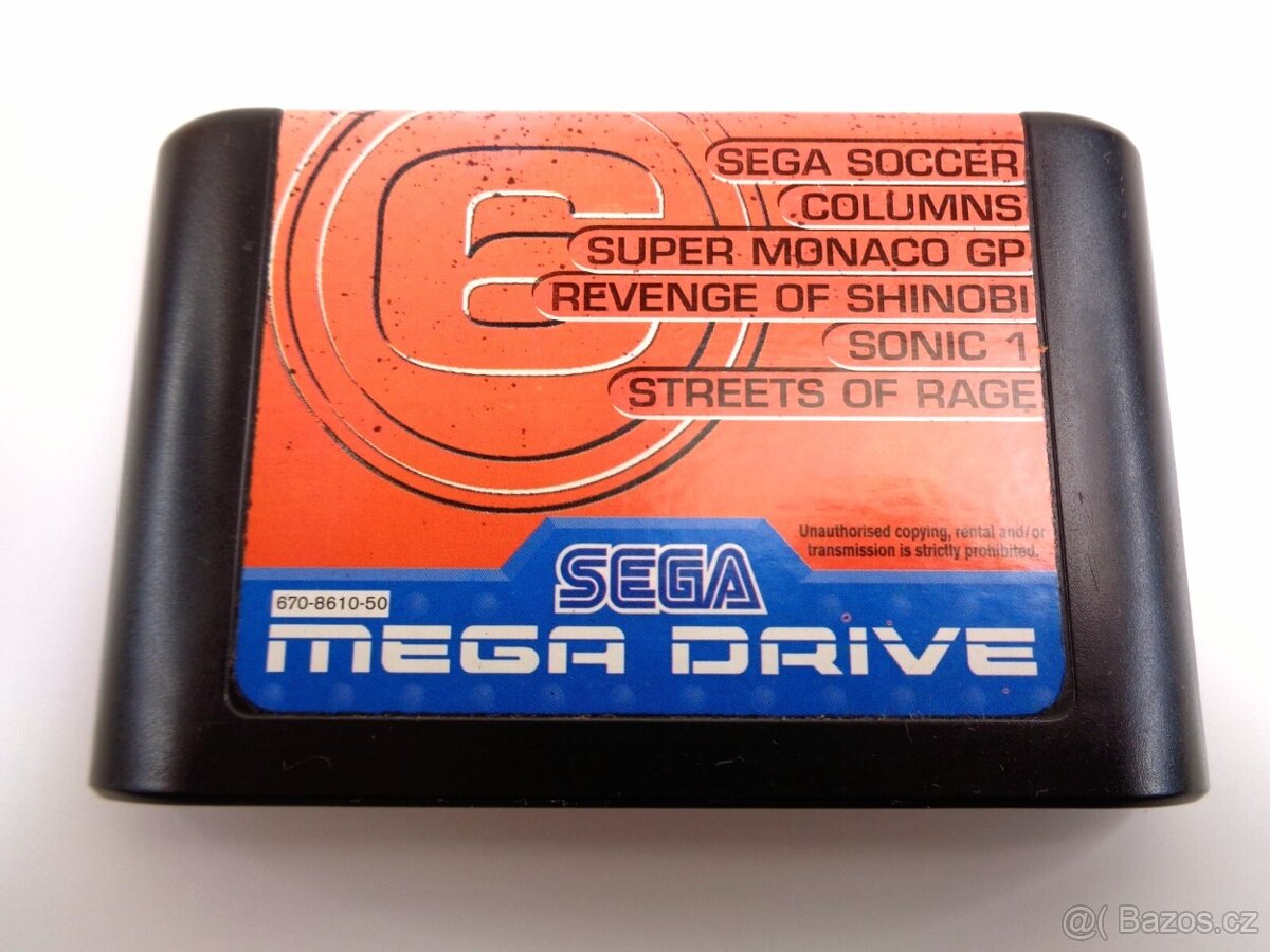 Sega Mega Drive MICRO + MEGAGAMES 6 - 2