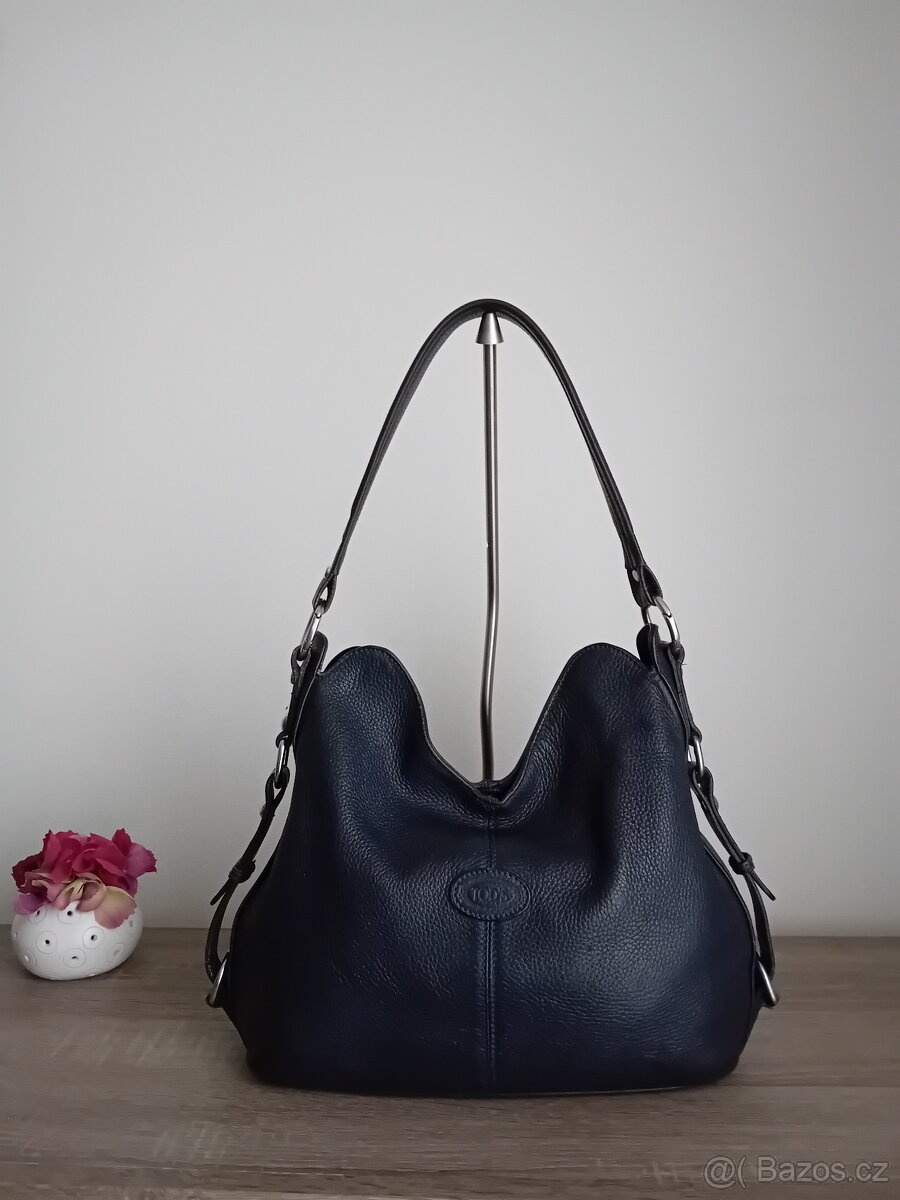 Tod's dámská luxusní hobo kabelka kožená - 2