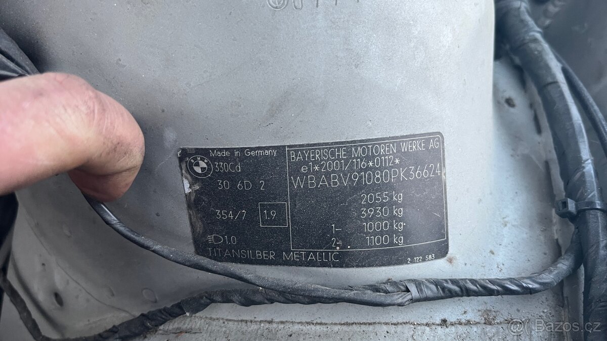 Bmw e46 Coupe blatník - 2