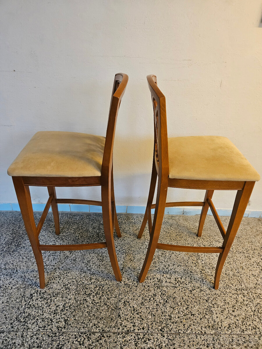 Barové židle POTOCCO - 2ks - 2