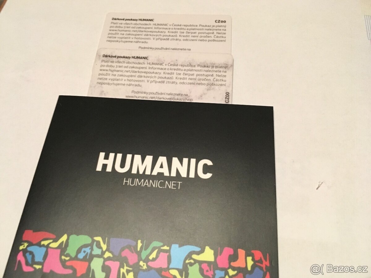 dárková poukázka do HUMANIC obuv doplňky i e-shop - 2