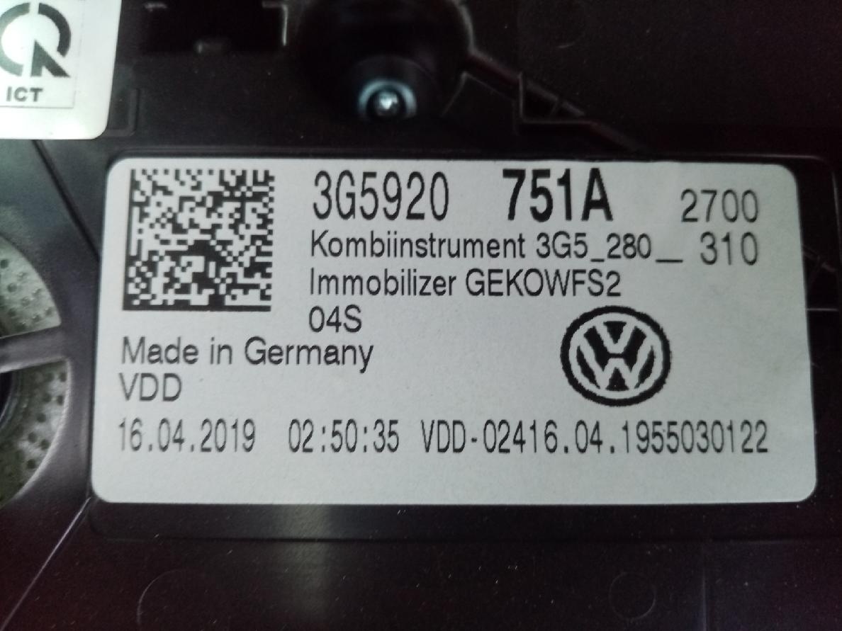 Panel přístrojů, Budíky, Kokpit VW PASSAT, ARTEON, GOLF - 2