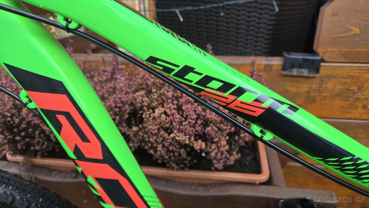 Dětské kolo 26" Rock Machine Storm postava 150-168cm. - 2