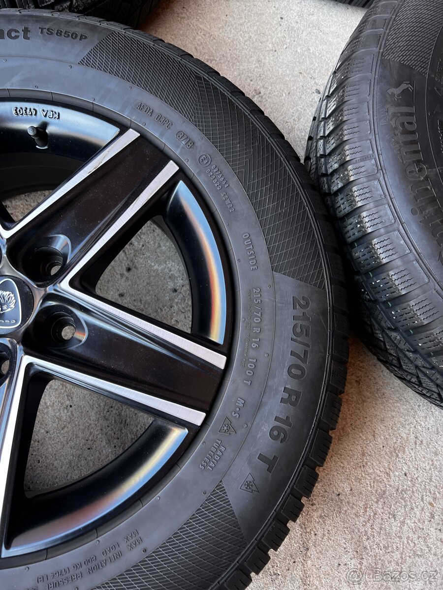 5x115 Alutec R16 215/70 zimní - 2