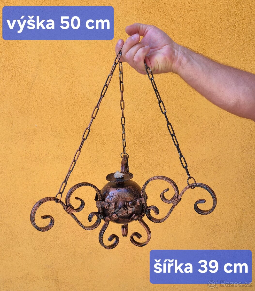 Olejová lampa závěsná - 2