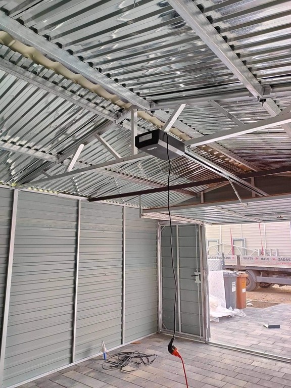 Plechová garáž 4x5 - 2