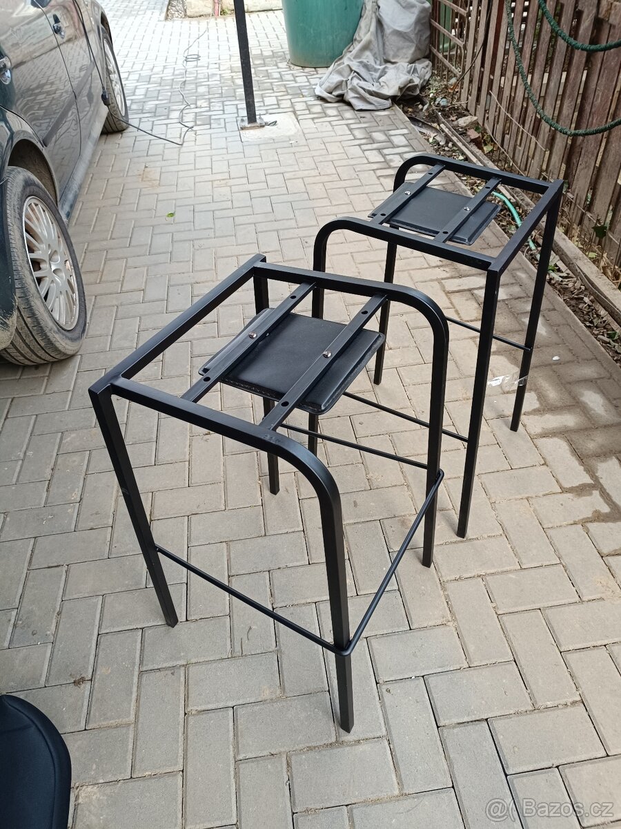 Barové židle -Design Scandinavia SET 2 ks - 2