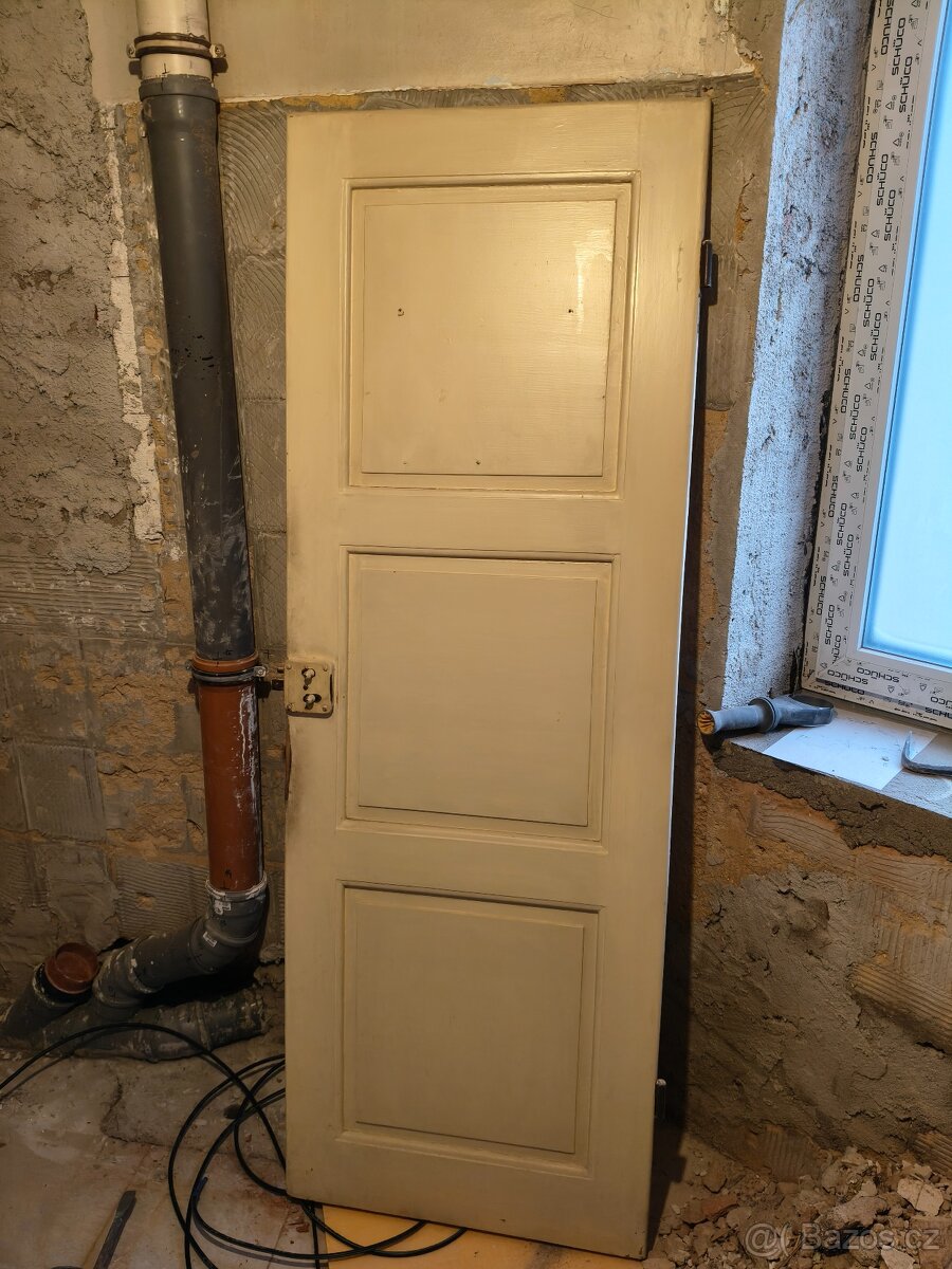 dveře masiv 70 P WC - 2