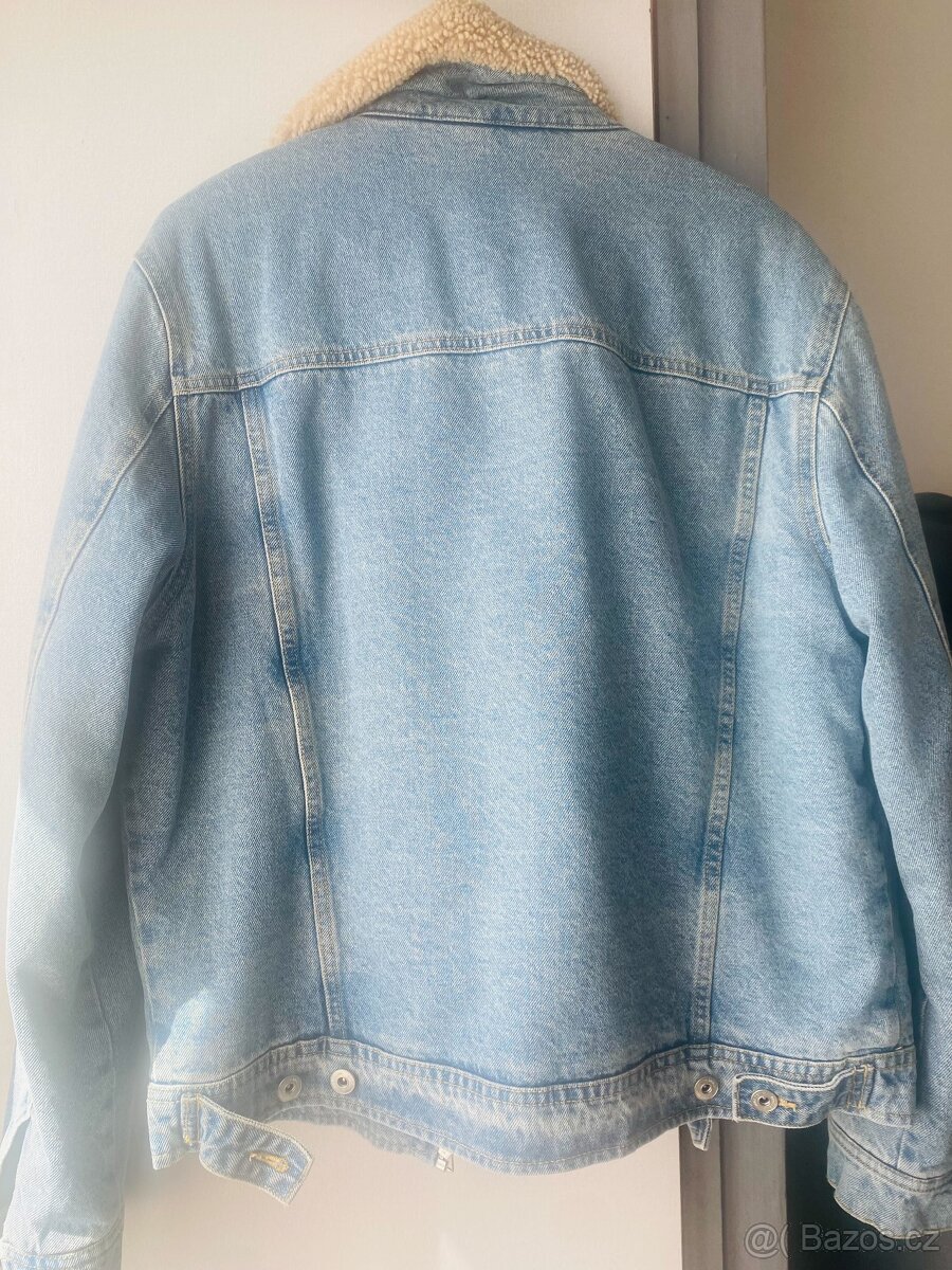 Denim jacket with Sheepskin details - 2