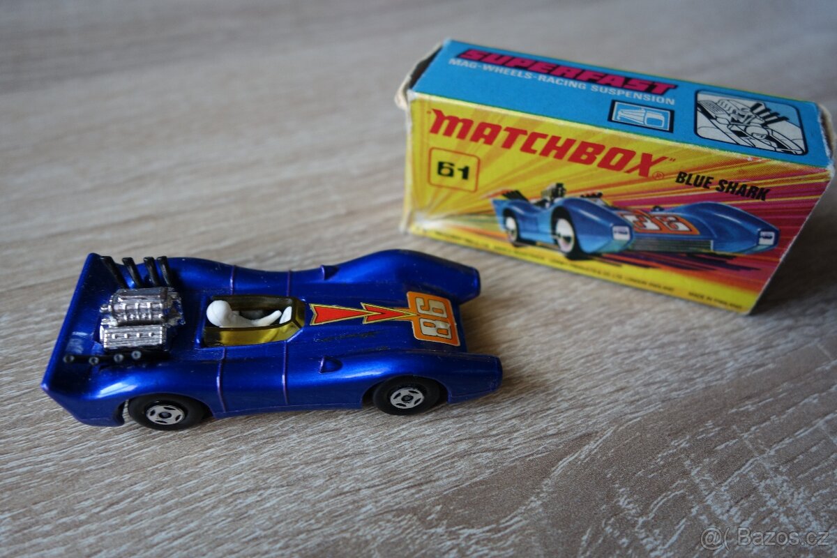 Matchbox Superfast No. 61 Blue Shark - 2