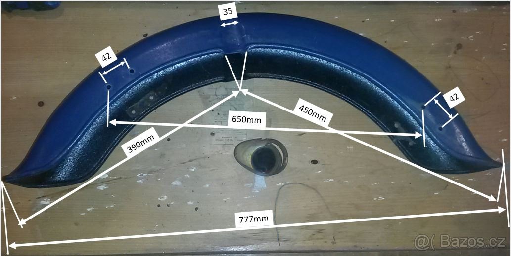 Blatník a zadní světlo - 2