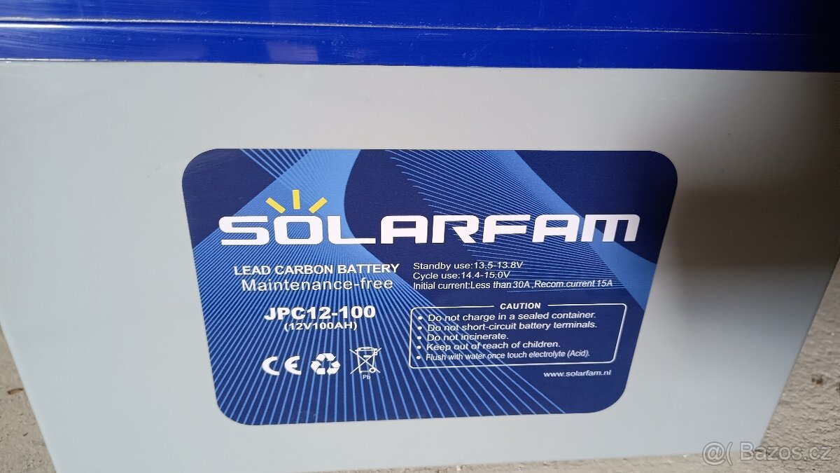 Trakční baterie 12V 100Ah - 2